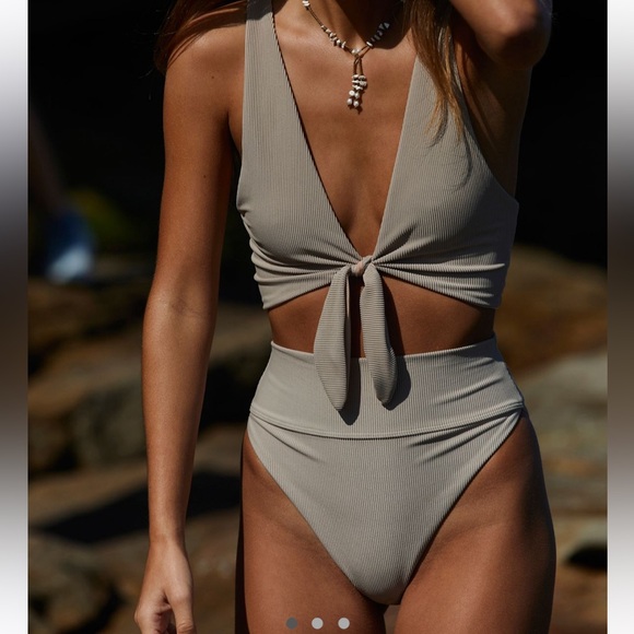 Beach Riot Tan Bikini Set - Picture 2 of 4